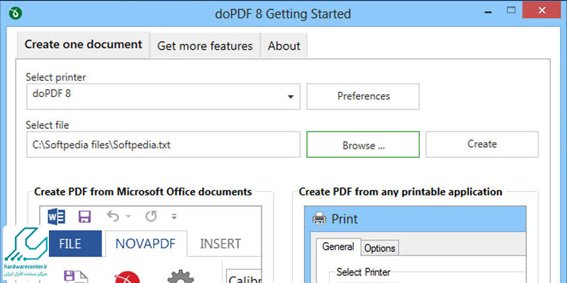 قابلیت Do more with PDFs